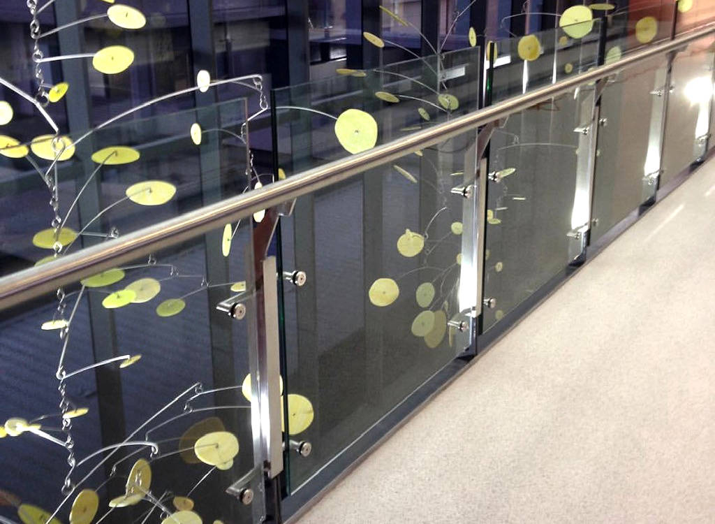 Steal Balustrading and Glass